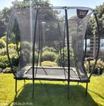 Trampoline rechthoekig, 153x214 cm, zwart, Ophalen, Gebruikt