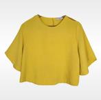 Sandro Gele Crop Top Maat L (3), Geel, Maat 42/44 (L), Sandro, Ophalen of Verzenden