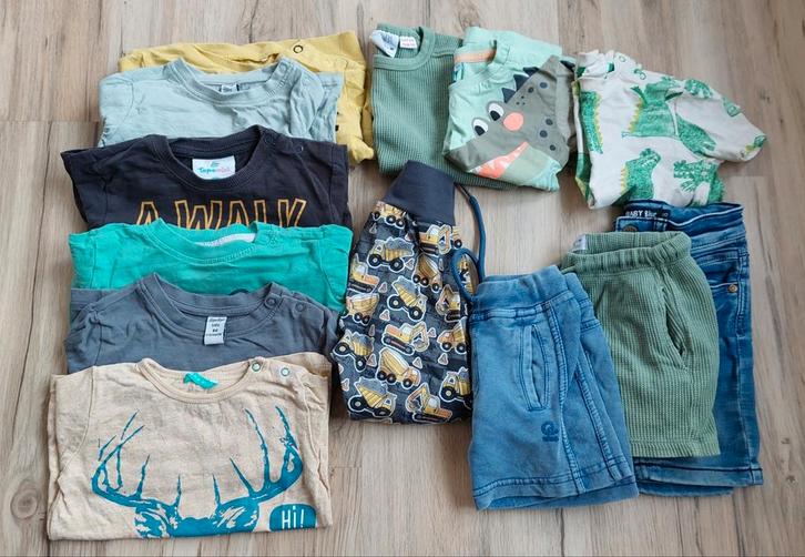 Jongenskledingpakket maat 80 - 13 items, Kinderen en Baby's, Babykleding | Baby-kledingpakketten, Zo goed als nieuw, Maat 80, Ophalen of Verzenden