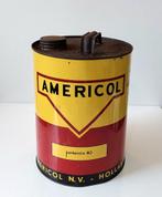 Oud Americol Olieblik Reclame Blik Delft, Verzenden, Gebruikt, Overige