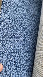 Tapijt Blauw bobbelig / wolken #35#, Ophalen, Blauw, Nieuw, Minder dan 10 m²