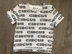 Unisex shirtje / shirt grijs circus CarlijnQ mt 110/116, Gebruikt, Jongen of Meisje, Ophalen of Verzenden, CarlijnQ