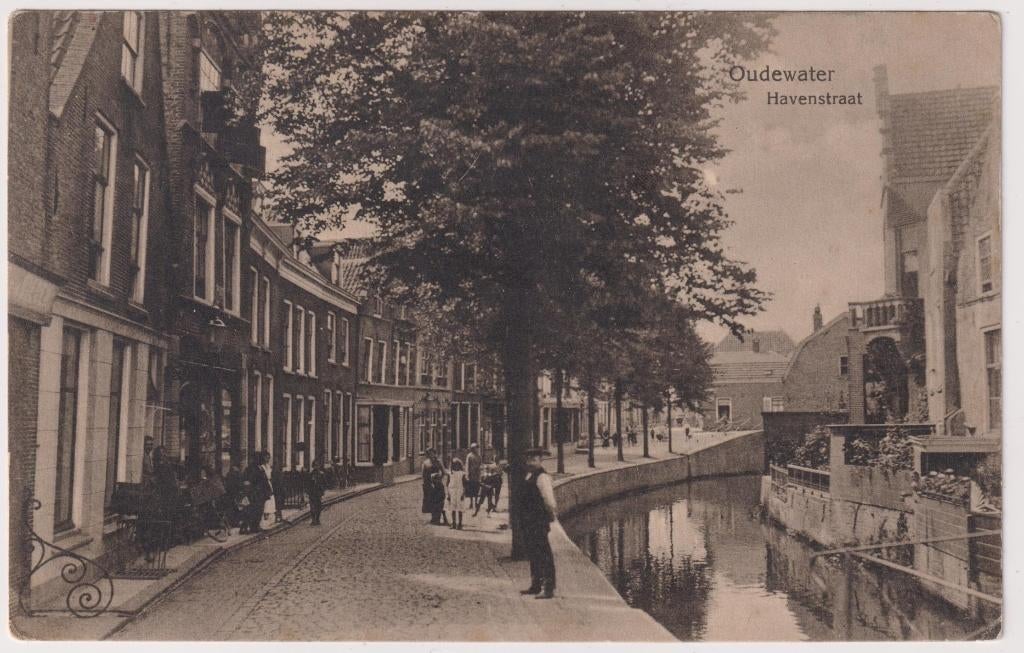Oudewater, Havenstraat, Verzenden, Voor 1920, Gelopen, Utrecht