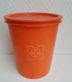 T012 Duimdrukbus en meer Tupperware, Ophalen of Verzenden, Gebruikt, Oranje, Bus of Trommel