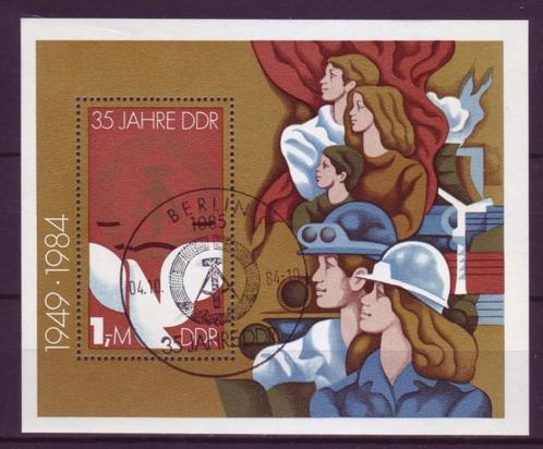 DDR 1984, blok 79, Gestempeld., Postzegels en Munten, Postzegels | Europa | Duitsland, Gestempeld, DDR, Verzenden