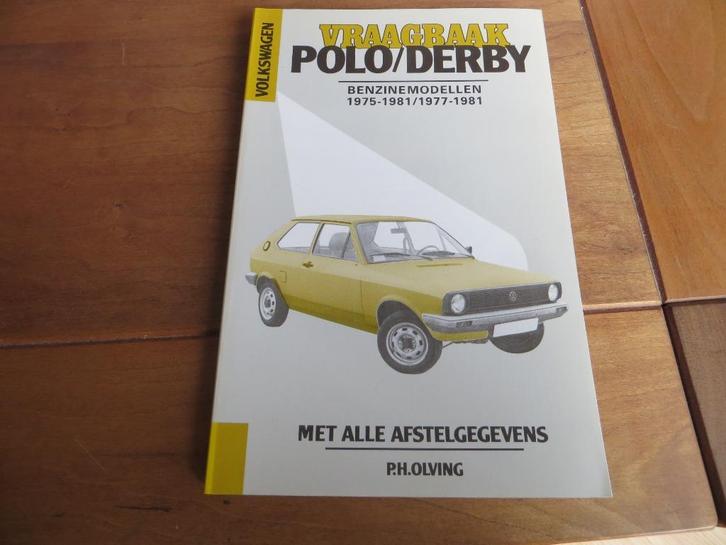 Vraagbaak Volkswagen Polo, Volkswagen Derby 1975-1981 mooi!, Auto diversen, Handleidingen en Instructieboekjes, Ophalen of Verzenden