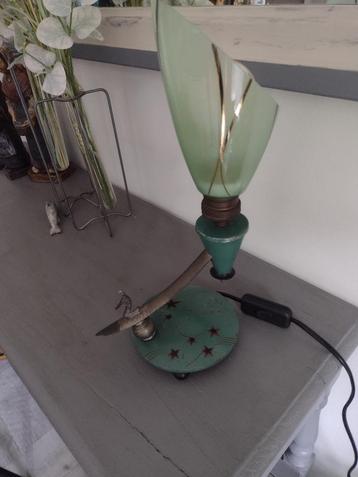 Mooi antiek lampje echt oud  met een nieuw snoer
