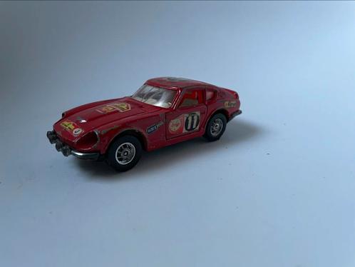 model Datsun Nissan 240Z 240 Z, rood rally, Corgi Toys, 1/43, Hobby en Vrije tijd, Modelauto's | 1:43, Gebruikt, Auto, Corgi, Ophalen of Verzenden
