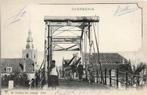 Overschie, Gezicht op de brug, Verzamelen, Ansichtkaarten | Nederland, Verzenden, Voor 1920, Gelopen, Zuid-Holland
