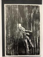 Horst, Theo van der - Houtsnede 'Een leefbaar 1981' - 55/100, Antiek en Kunst, Ophalen of Verzenden