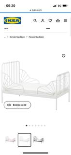 IKEA meegroei bed inclusief meegroei matras en lattenbodem, Kinderen en Baby's, Kinderkamer | Bedden, Ophalen of Verzenden, Zo goed als nieuw