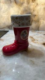 Villeroy & Boch Kerstlaars - Toys Fantasy, Overige materialen, Ophalen of Verzenden, Zo goed als nieuw, Rood