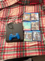 PlayStation 4 Slim 1TB + Controller + Games, Spelcomputers en Games, Spelcomputers | Sony PlayStation 4, Ophalen of Verzenden