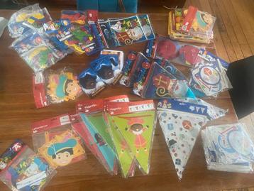 Groot lot Sinterklaas slingers balonnen zwarte piet etiket beschikbaar voor biedingen