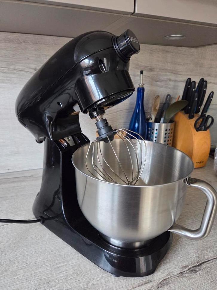 Luxe keukenmachine van Bourgini, Witgoed en Apparatuur, Keukenmixers, Zo goed als nieuw, 4 liter of meer, 3 snelheden of meer
