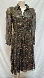 Maison scotch jurk dress p xs 80 % zijde, Kleding | Dames, Ophalen of Verzenden, Zo goed als nieuw, Maat 34 (XS) of kleiner