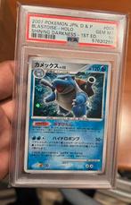 pokémon blastoise holo shining darkness 1st edition psa 10, Hobby en Vrije tijd, Verzamelkaartspellen | Pokémon, Ophalen of Verzenden