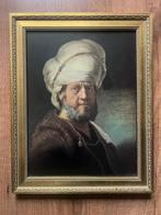 Afbeelding Oosters Potentaat - Rembrandt v Rijn in lijst, Ophalen of Verzenden, Zo goed als nieuw