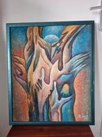 Prachtig werk van B. Long  mooie rijke kleuren, Ophalen of Verzenden