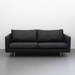 1x Montis Axel 3 zits (190 cm) zwart leder, Huis en Inrichting, Banken | Bankstellen, Niet ingevuld, 150 tot 200 cm, Niet ingevuld