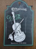Efteling Glow in the dark pin Spookslot 1978 - 2022, Verzamelen, Efteling, Ophalen of Verzenden, Zo goed als nieuw, Button of Speldje