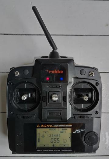 Robbe J5pro 2.4Ghz zender voor heli of vliegtuig  beschikbaar voor biedingen