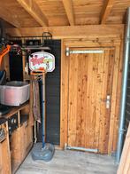 Douglas houten tuindeur met kozijn, Tuin en Terras, Tuinhuizen, Ophalen, Zo goed als nieuw, Minder dan 250 cm, Minder dan 200 cm