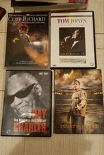Dvds €2.50 pst TOM JONES CLIFF RICHARD RAY CHARLES BRAINPOW, Alle leeftijden, Ophalen of Verzenden, Gebruikt