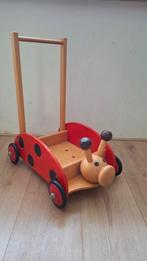 Houten loopwagen lieveheersbeestje, Kinderen en Baby's, Speelgoed | Houten speelgoed, Ophalen of Verzenden, Zo goed als nieuw