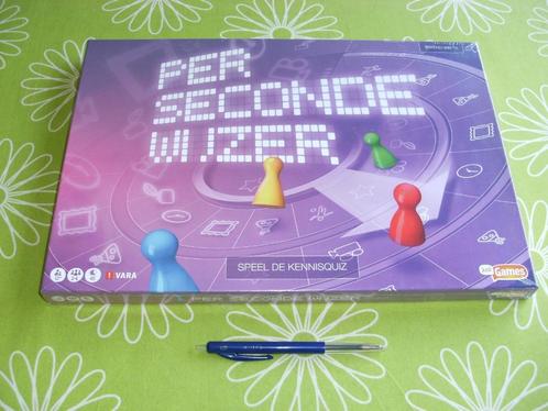 Nieuw in seal: Per Seconde wijzer - speel de kennisquiz, Hobby en Vrije tijd, Gezelschapsspellen | Bordspellen, Nieuw, Een of twee spelers