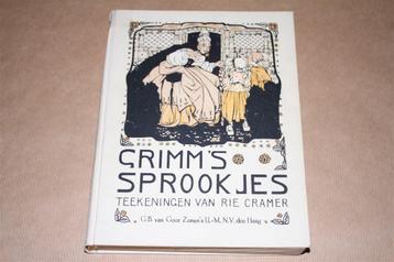 Grimm's Sprookjes - Illustraties Rie Cramer - Circa 1930 !! beschikbaar voor biedingen