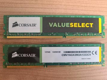 Corsair DDR3 RAM 2x8GB beschikbaar voor biedingen