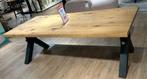 Eettafel Redcliff - Nature White - showmodel, Ophalen, 100 tot 150 cm, Eikenhout, Rechthoekig