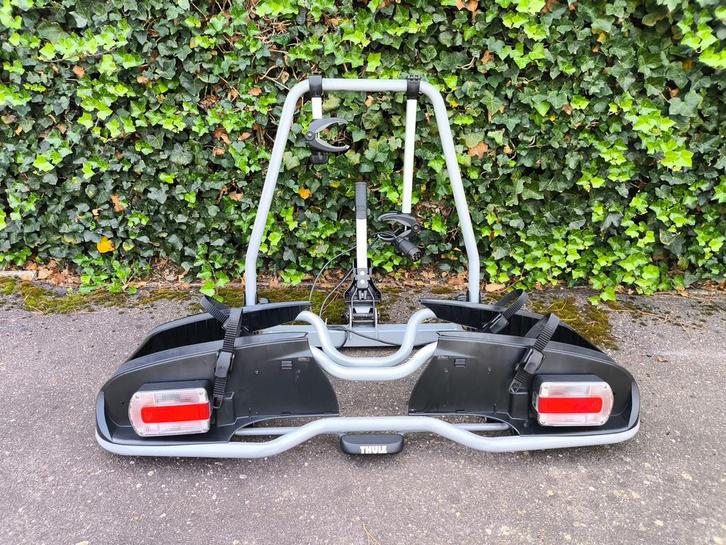 thule europower 916, fietsendrager thule + oprijgoot, ep 916, Auto diversen, Fietsendragers, Nieuw, Trekhaakdrager, 2 fietsen