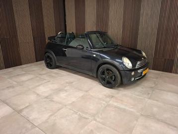 Mini 1.6 16V Cooper Cabrio 2008 Zwart beschikbaar voor biedingen