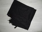 Sjaal in zwart van Zara 200 x 85 cm, Zara, Ophalen of Verzenden, Sjaal, Zo goed als nieuw