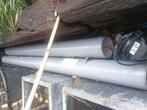 125mm pvc, totaal 360cm, Bochten, Pvc, Ophalen of Verzenden, Zo goed als nieuw