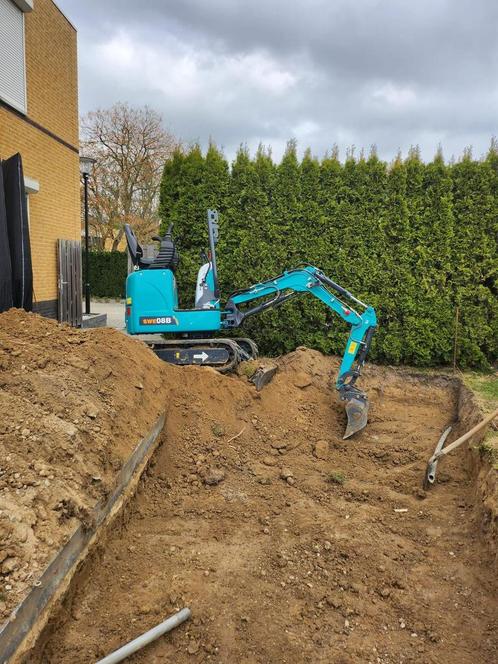 Minigraver met chauffeur Limburg, Diensten en Vakmensen, Aannemers, Onderhoud of Restauratie
