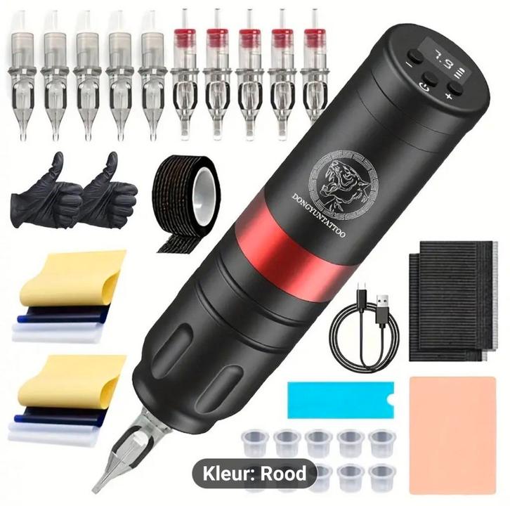 Tattoo machine set, Auto diversen, Autospeakers, Ophalen of Verzenden