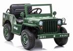 Army Jeep, Willys jeep, 4 wiel aandrijving, 1 persoons ***NI, Kinderen en Baby's, Ophalen of Verzenden, Nieuw