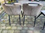 Eetkamerstoelen, Huis en Inrichting, Stoelen, Ophalen, Zo goed als nieuw, Vier, Grijs