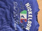 Nickelson trui, Nickelson, Gedragen, Blauw, Maat 48/50 (M)