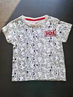 Tshirt met korte mouw - wit - 101dalmatiers - maat 98/104, Disney, Jongen of Meisje, Ophalen of Verzenden, Zo goed als nieuw