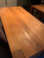 Handgemaakt houten bureau (160x80) Van zeer goede kwaliteit, Ophalen, Zo goed als nieuw, Bureau