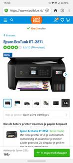 Nieuwe Epson EcoTank ET-2871, Computers en Software, Printers, Ophalen, Nieuw