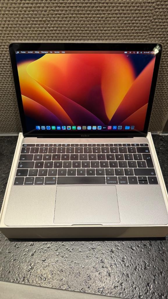 Macbook 12 inch, Computers en Software, Apple Macbooks, Zo goed als nieuw, MacBook, 12 inch, Minder dan 2 Ghz, 256 GB, 8 GB, Qwerty