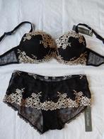Nieuwe set Lingadore 75a L bh broekje string van 127 voor 39, Kleding | Dames, Lingadore, Ophalen of Verzenden, Zwart, Setje