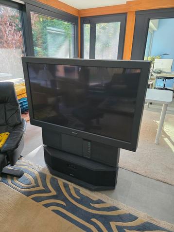 Sony KL 50W2 50 inch LCD Projectietelevisie met subwoofer beschikbaar voor biedingen