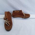 Bruine leren schoenen, gevoerd. Mt 38, Bruin, ., Ophalen of Verzenden, .