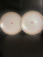 2 Blond Amsterdam Ontbijtborden - Even Bijkletsen, Gebruikt, Blond Amsterdam, Ophalen of Verzenden, Bord(en)